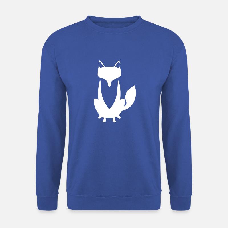 fuchs - Unisex Pullover - Royalblau