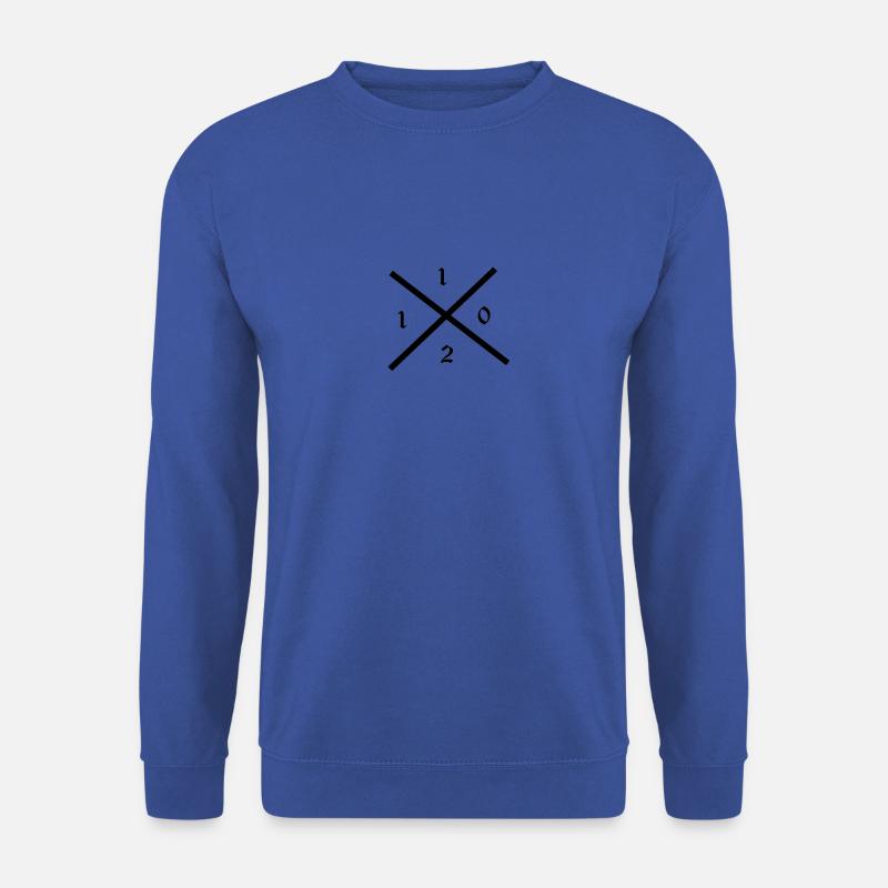 1210 s - Unisex Pullover - Royalblau