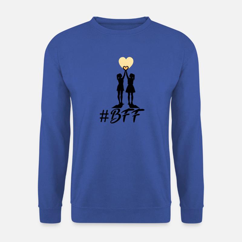 BFF best friends forever - Unisex Pullover - Royalblau