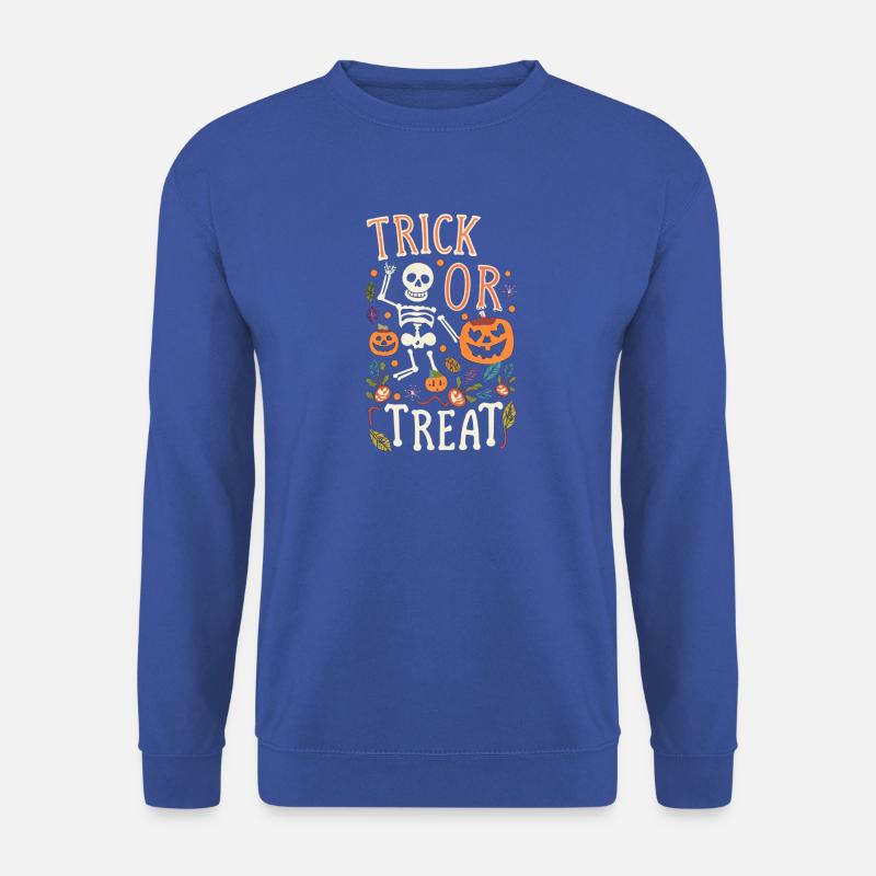 trick or treat - Unisex Pullover - Royalblau