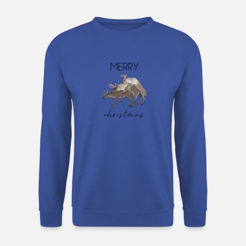 Rentierspaß - Unisex Pullover - Royalblau