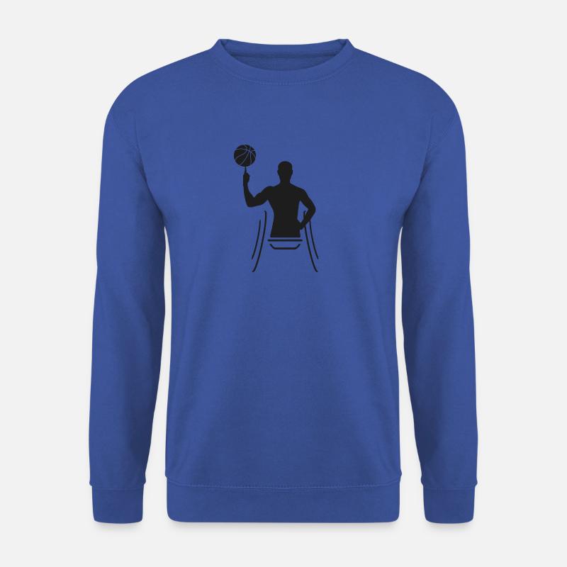 Rollstuhlbasketball - Unisex Pullover - Royalblau