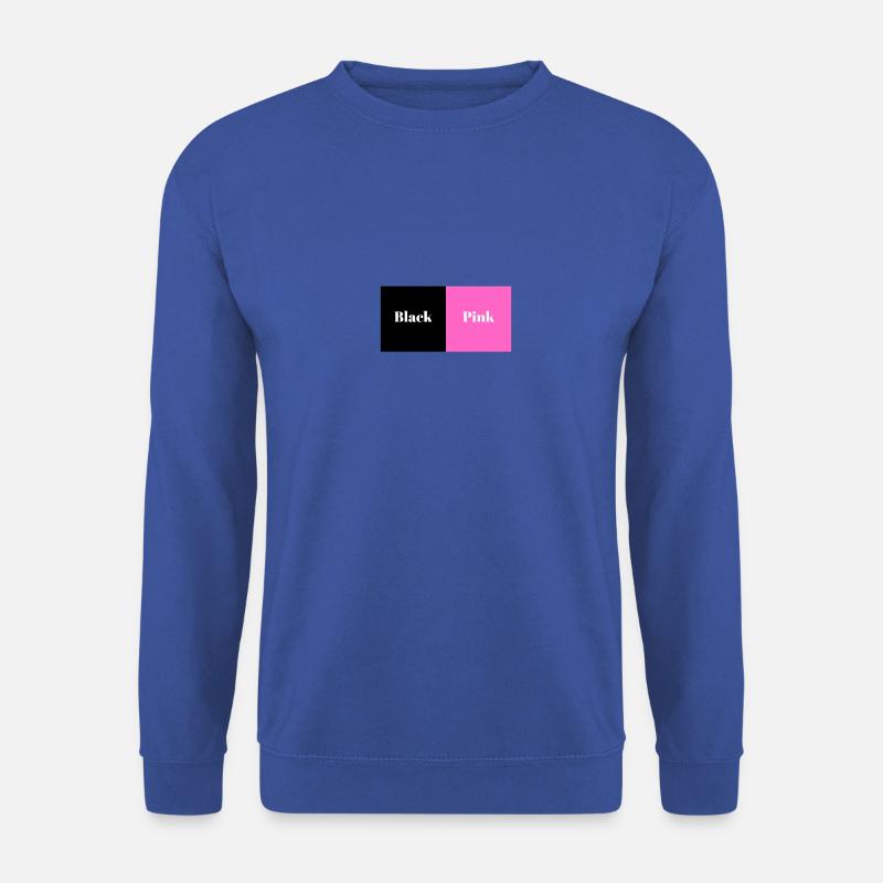 Schwarzes Rosa - Unisex Pullover - Royalblau