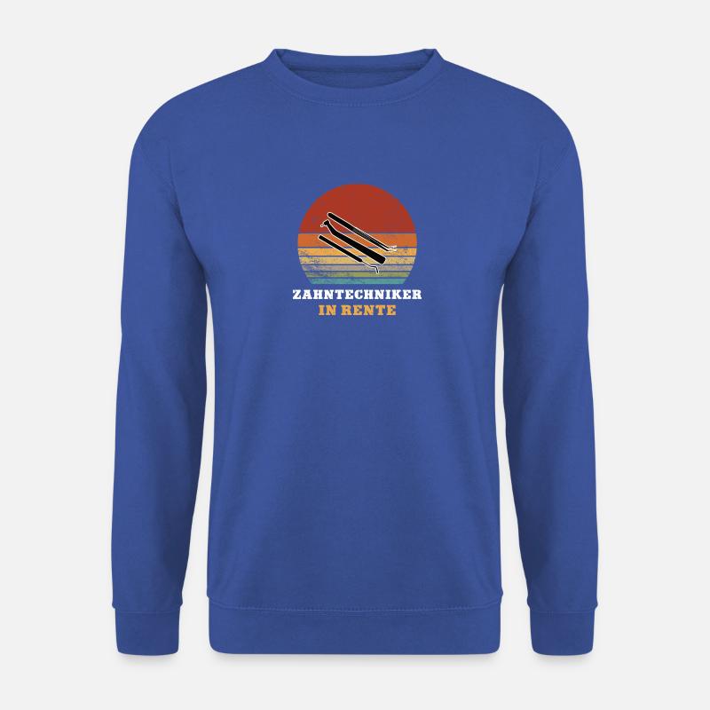 Zahntechniker Rente Ruhestand Ruheständler Rentner - Unisex Pullover - Royalblau