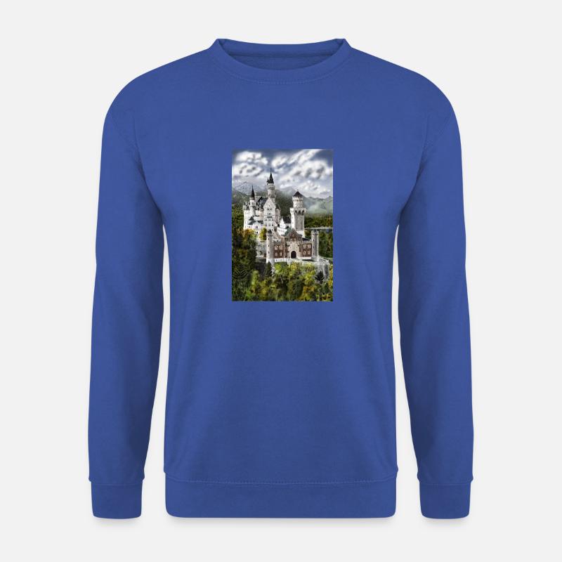 Schloss Neu Schwanstein - Unisex Pullover - Royalblau