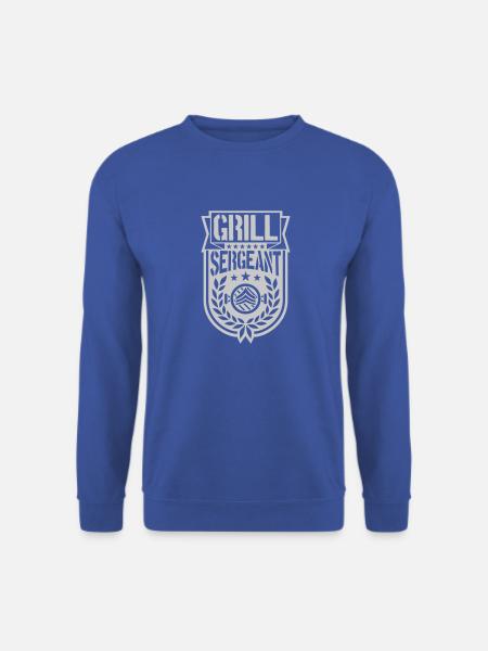 Grill Sergeant Grillsaison Grillmeister - Unisex Pullover - Royalblau
