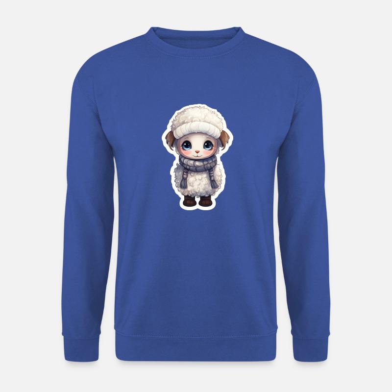 süßer Winterflauschi - Unisex Pullover - Royalblau