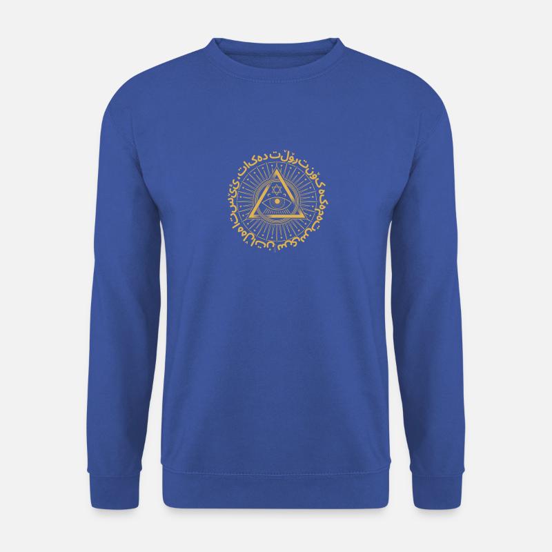 Illuminati - Unisex Pullover - Royalblau