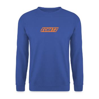  Schatz - Unisex Pullover - Royalblau - Vorne - Alina (178cm) & Michal (187cm)