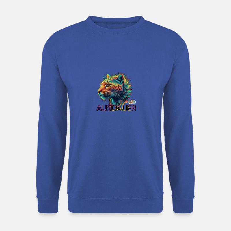 Werte mit Tieren: Ausdauer - Unisex Pullover - Royalblau