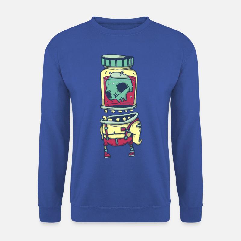 Eimer für Boote - Unisex Pullover - Royalblau