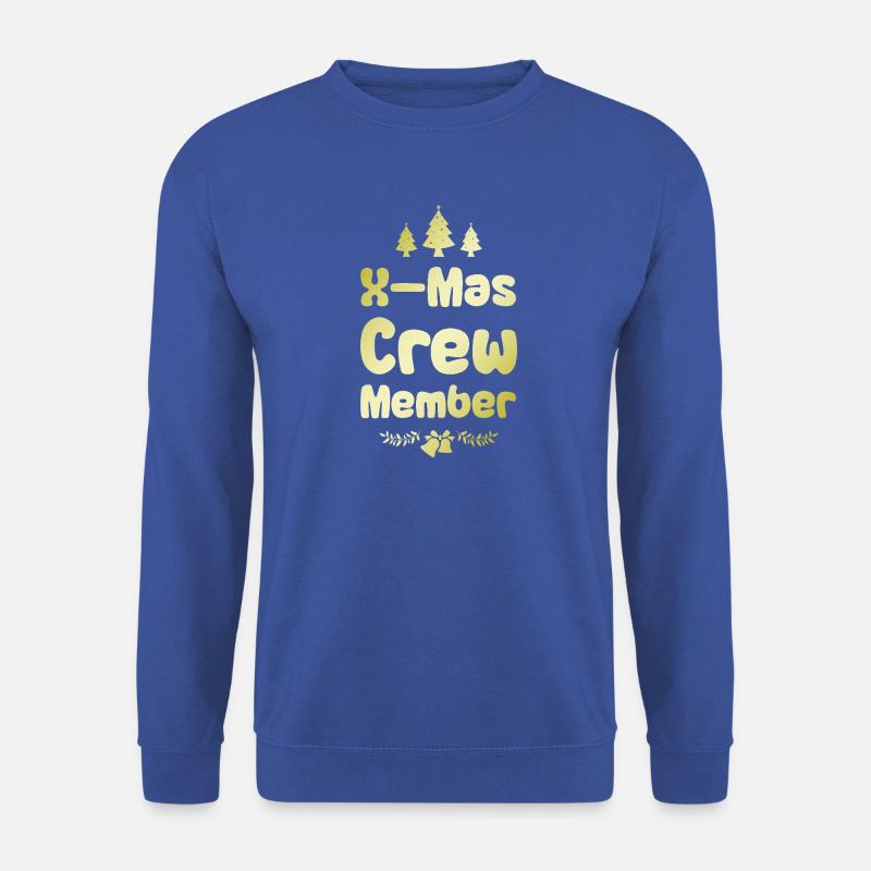 X-Mas Crew Member - Unisex Sweatshirt - royal blue