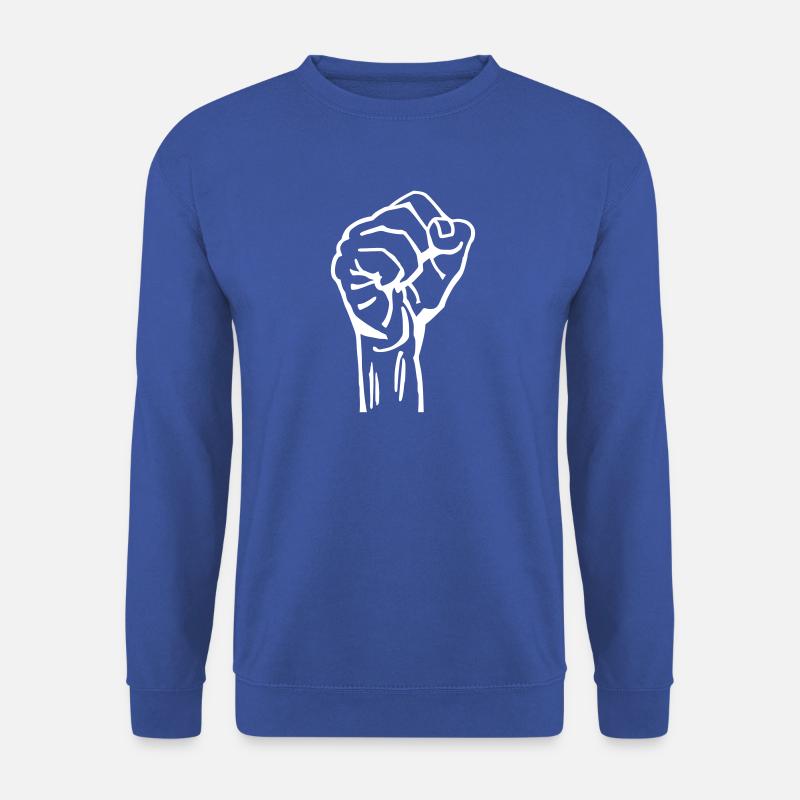 Geballte Faust - Unisex Pullover - Royalblau