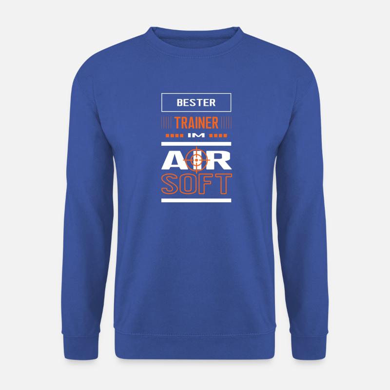 Bester Airsoft Trainer Airsofttrainer Training - Unisex Pullover - Royalblau