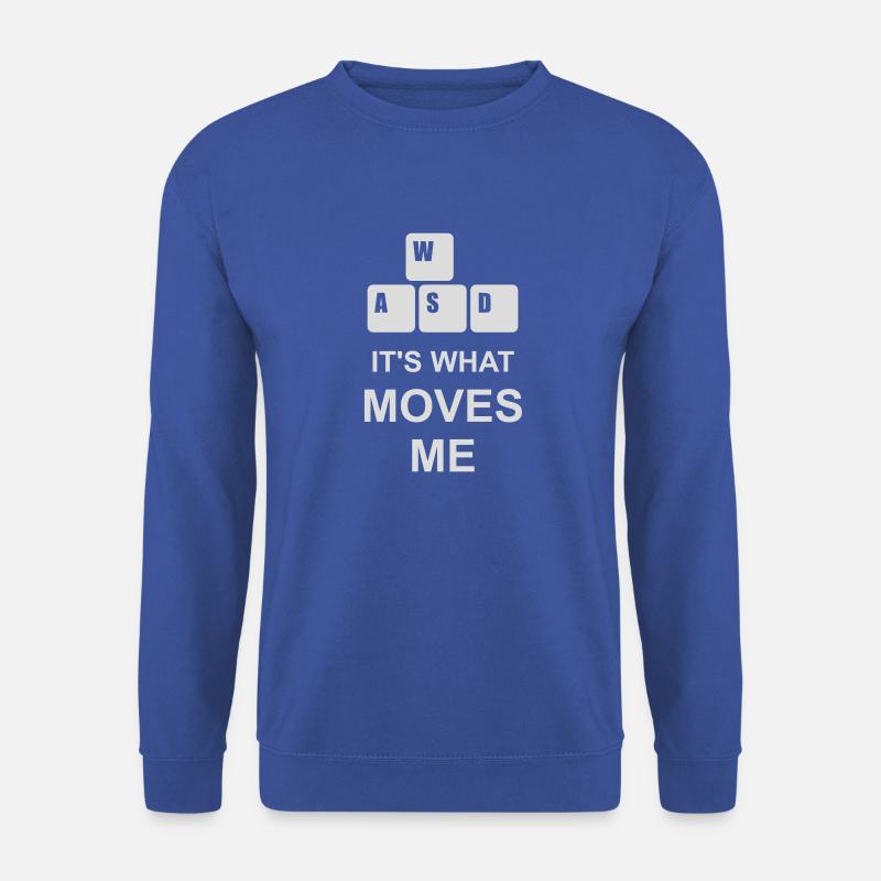 its what moves me - Unisex Sweatshirt - royal blue