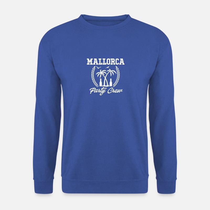 Mallorca Party Crew - Unisex Pullover - Royalblau