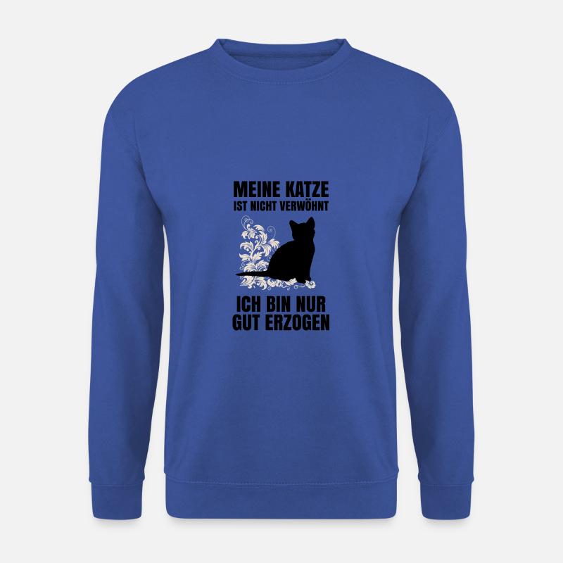 Meine Katze Shirt · Haustier · Geschenk - Unisex Pullover - Royalblau