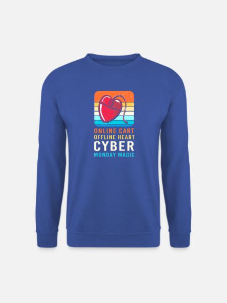 Cyber Monday Kaufrausch - Unisex Pullover - Royalblau