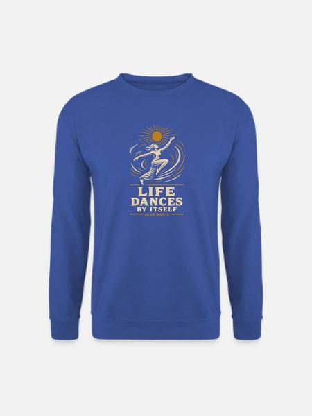 Kosmischer Lebenstanz - Unisex Pullover - Royalblau