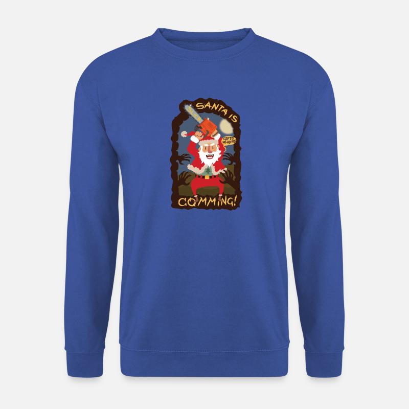 Horror santa - Unisex Pullover - Royalblau