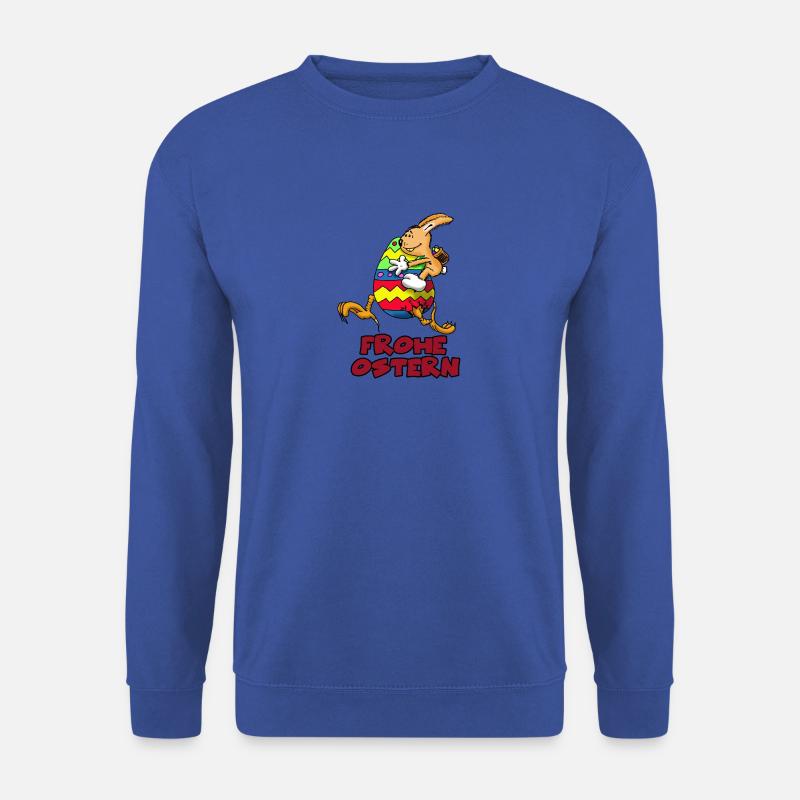 Frohe Ostern - Unisex Pullover - Royalblau
