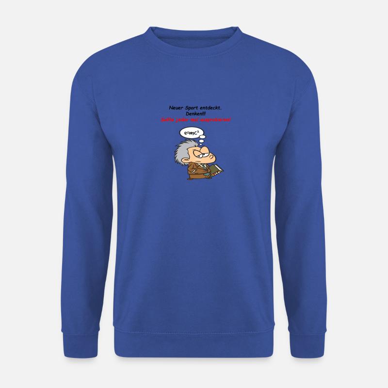Sport Denken - Unisex Pullover - Royalblau