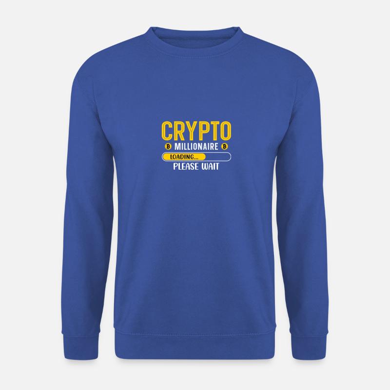 Crypto Millioniare - Soon - Unisex Pullover - Royalblau