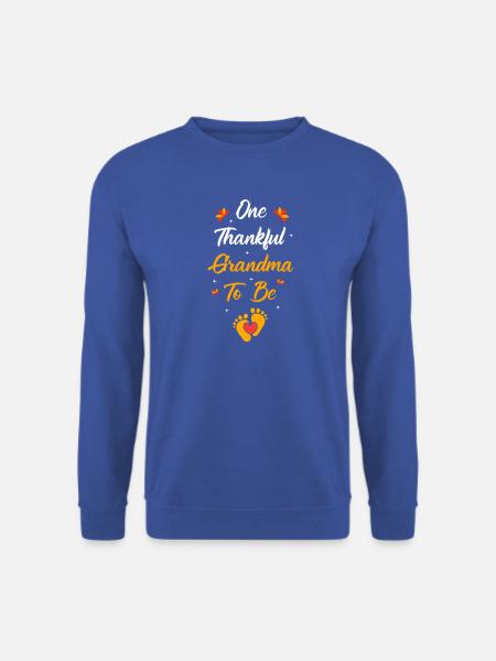 Thanksgiving Gender Reveal Werdende Mutter - Unisex Pullover - Royalblau