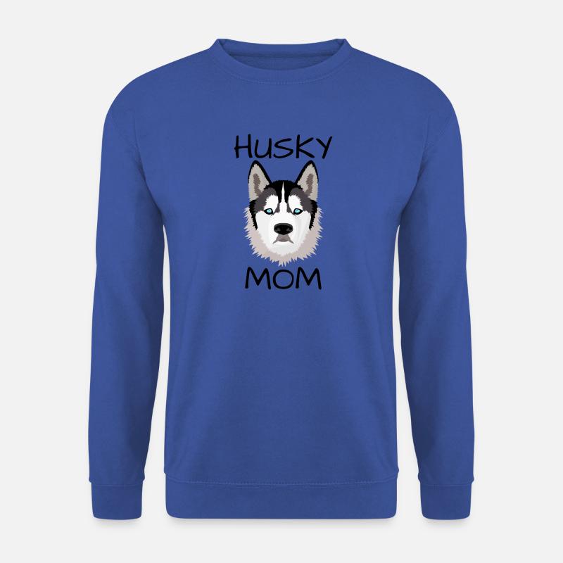 Husky Mom - Unisex Pullover - Royalblau