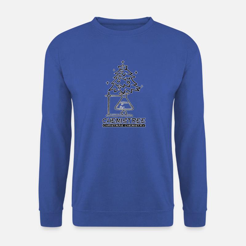 Chemistree -Christmas Tree, Chemistry, Weihnacht - Unisex Pullover - Royalblau