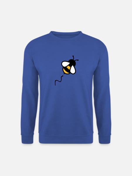 Biene - Unisex Pullover - Royalblau