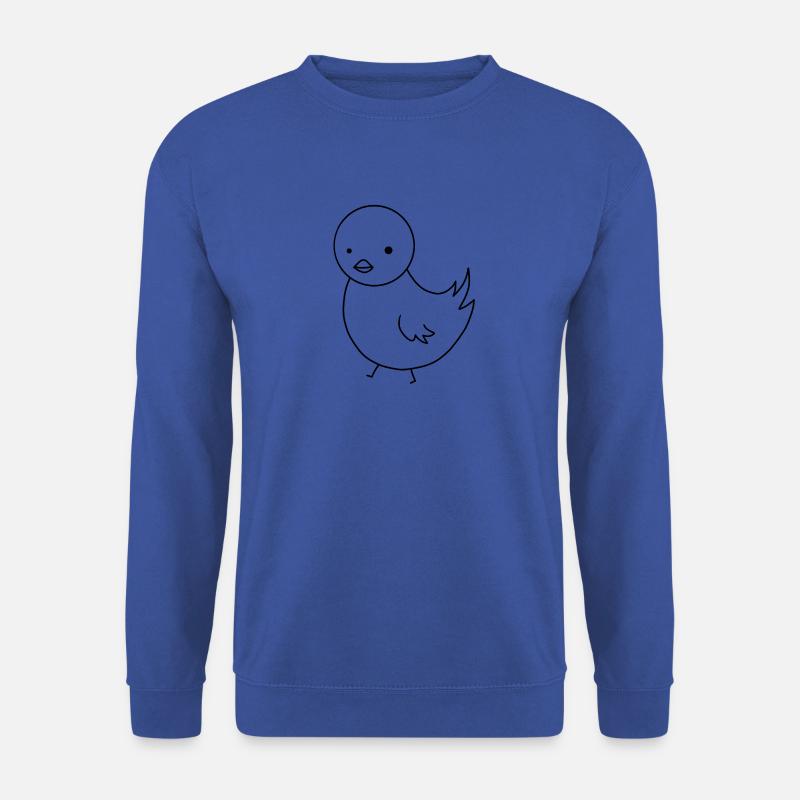Küken Comic - Unisex Pullover - Royalblau