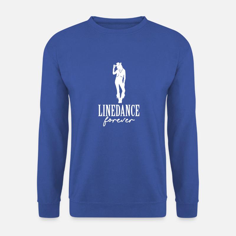 Linedance Girl - Unisex Pullover - Royalblau