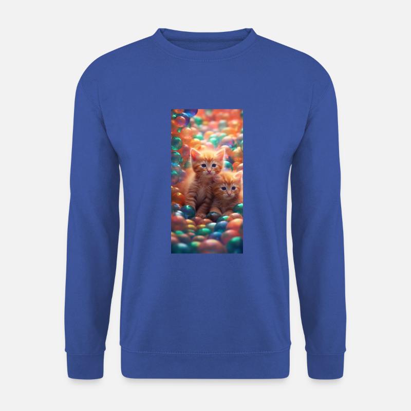 Niedliche Kätzchen - Unisex Pullover - Royalblau