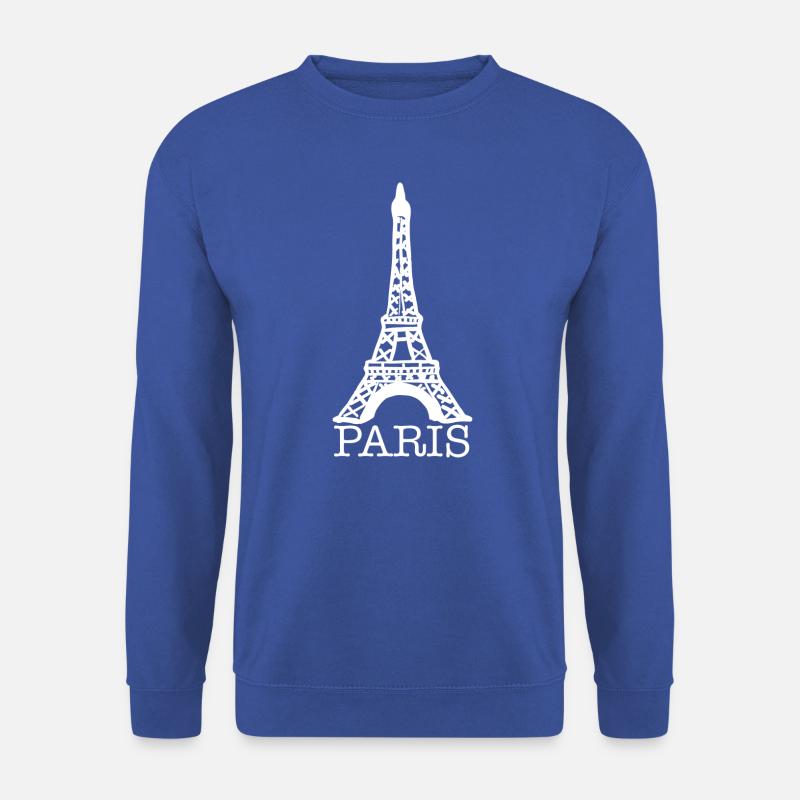 Paris - Unisex Pullover - Royalblau