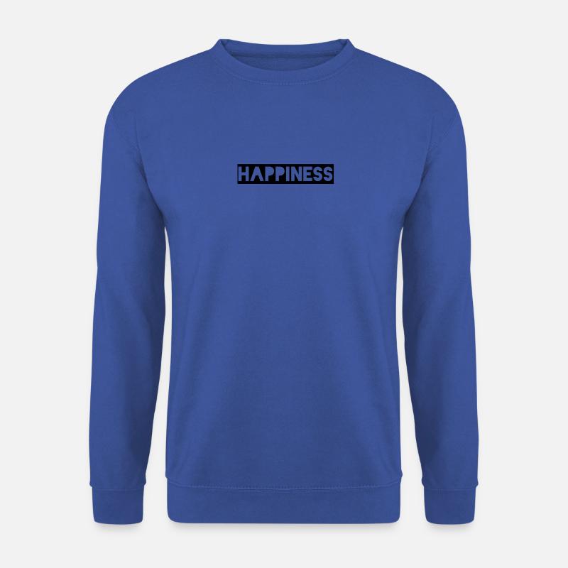 Happiness - Unisex Pullover - Royalblau