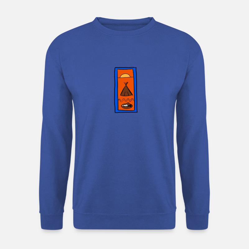 Sami-Motiv - Unisex Pullover - Royalblau