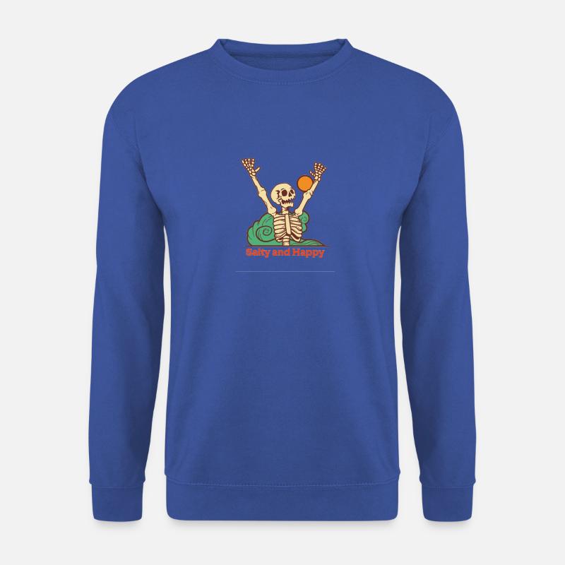 Salty & Happy - Unisex Pullover - Royalblau