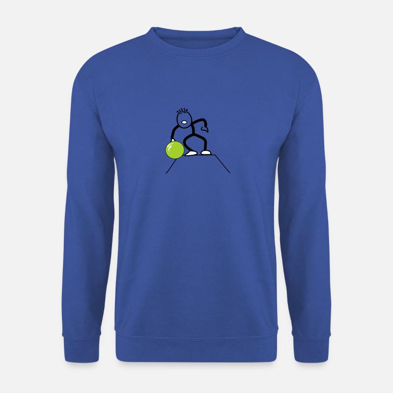 Bowler, Bowling - Unisex Pullover - Royalblau