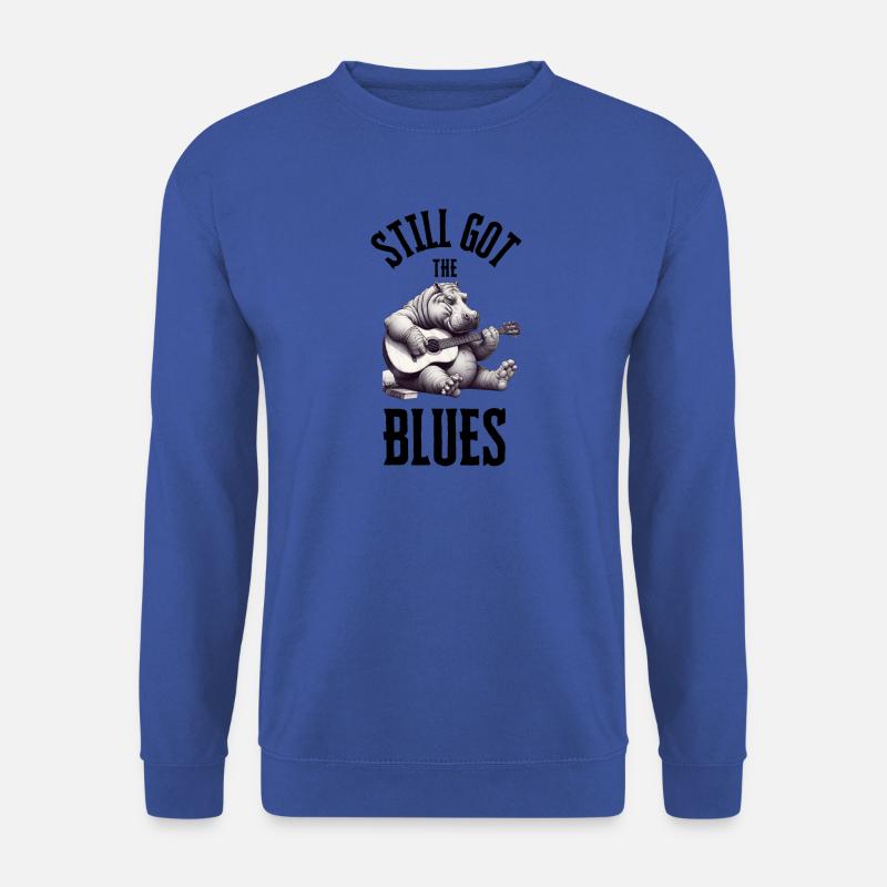 Habe immer noch den Blues - Unisex Pullover - Royalblau