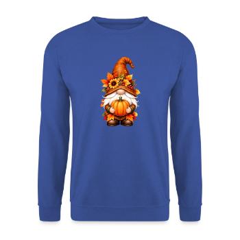 Süße Zwerge unter den Gnomen - Unisex Pullover - Royalblau - Vorne - Alina (178cm) & Michal (187cm)