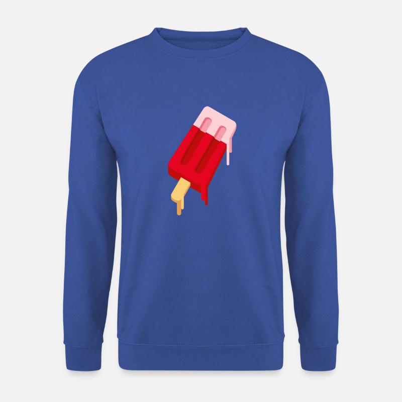SLURP COLLECTION: EIS AM STIL – ROSA ROT - Unisex Pullover - Royalblau