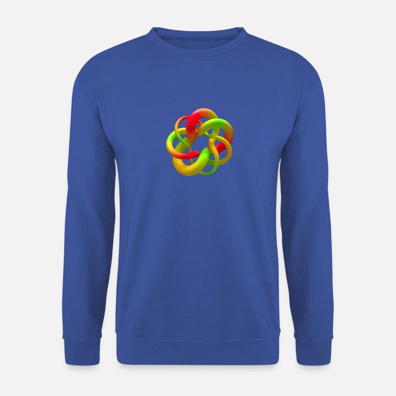 Bonbon-Knoten 2 - Unisex Pullover - Royalblau