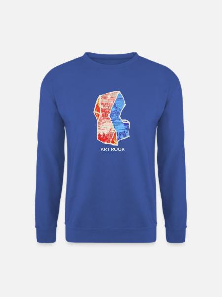 ART ROCK Nr. 3 Farbe - Unisex Pullover - Royalblau