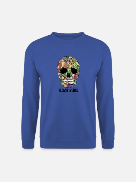 Vegan Rebel - Unisex Pullover - Royalblau