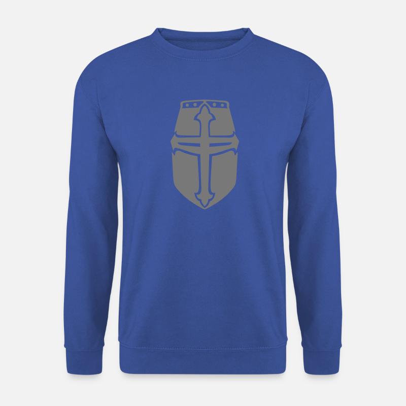 alter Ritterhelm 306 - Unisex Pullover - Royalblau