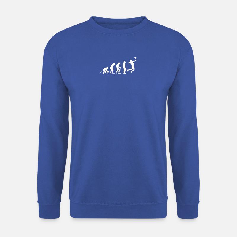 Evolution Volley-ball 8 - Sweat-shirt Unisexe - bleu royal