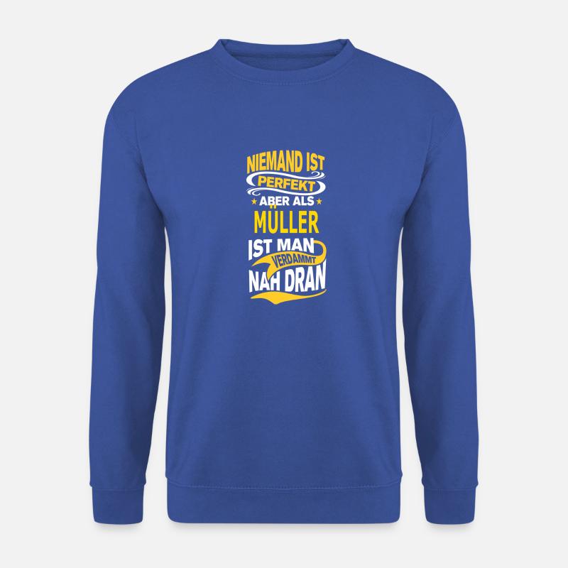 MÜLLER - Unisex Pullover - Royalblau