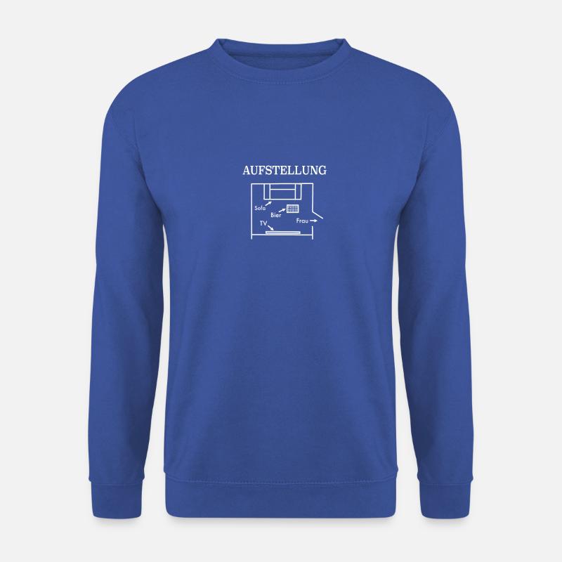AUFSTELLUNG - Unisex Pullover - Royalblau
