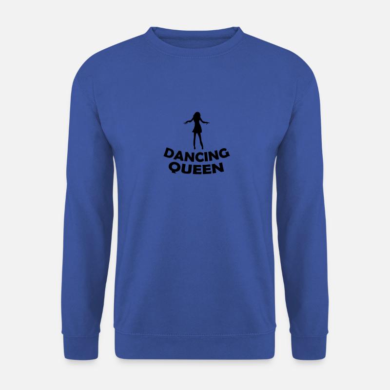 dance queen 002 - Unisex Pullover - Royalblau